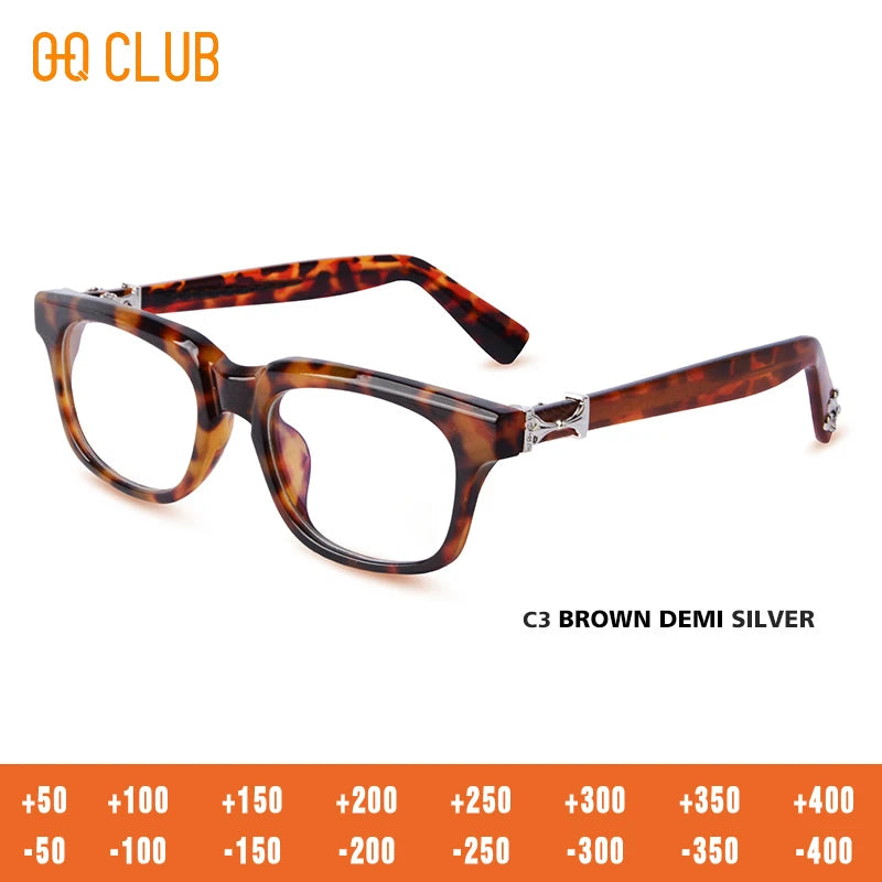 O-Q CLUB Lunette De Lecture Femme Sunglasses Man Prescription Glasses Minus Lunettes Myopia Eyeglasses Photochromic Eyewear Men